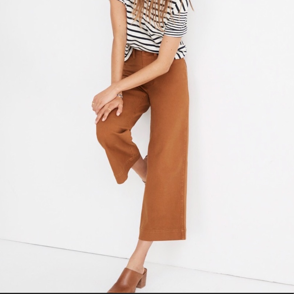 Madewell Wide Legged pants **worn once!**